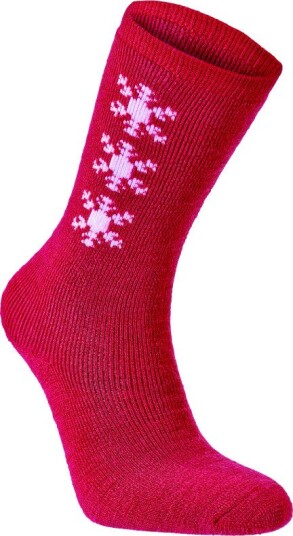 Seger Kids" Lillen Wool Sock Red 34 36