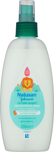 Natusan by Johnson"s No More Tangles Kids Conditioner Spray 300 ml