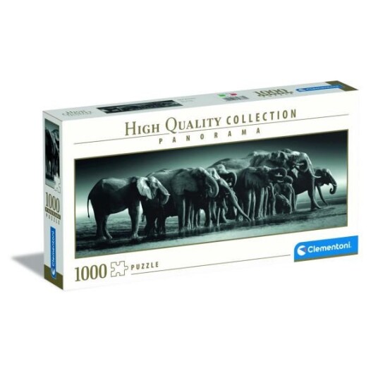 Clementoni Panorama Puslespill 1000 Brikker Herd of Giants