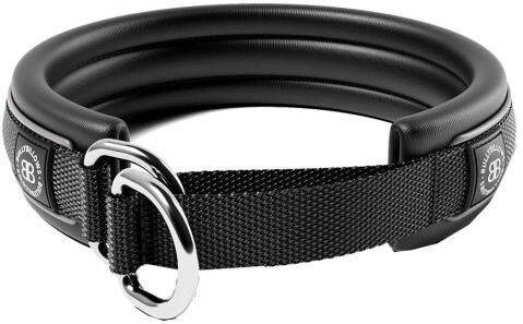 Bullybillows Hundhalsband Halvstrup Svart 3 cm (S) Bullybillows Hundhalsband Halvstrup Svart 3 cm (S)