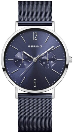 Bering Dameklokke 14236 303 Classic Blå/Stål Ø36 mm
