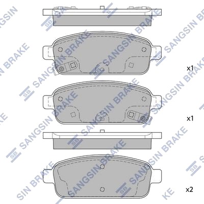 Hi Q SP1363 Bremseklosser