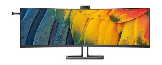 Philips 45B1U6900CH 45" Curved PC-Skjerm UltraWide Dual Quad HD 5120x1440 med USB-C Svart Philips 45B1U6900CH 45" Curved PC-Skjerm UltraWide Dual Quad HD 5120x1440 med USB-C Svart