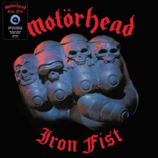 Motörhead - Iron Fist - Limited Black & Blue Swirl Edition (Vinyl) Motörhead - Iron Fist - Limited Black & Blue Swirl Edition (Vinyl)