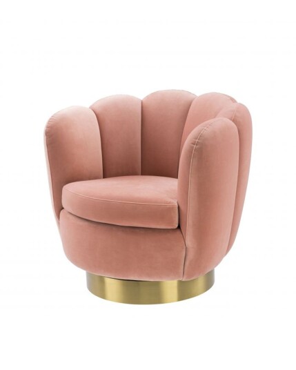 Eichholtz Mirage Swivel fåtölj nude