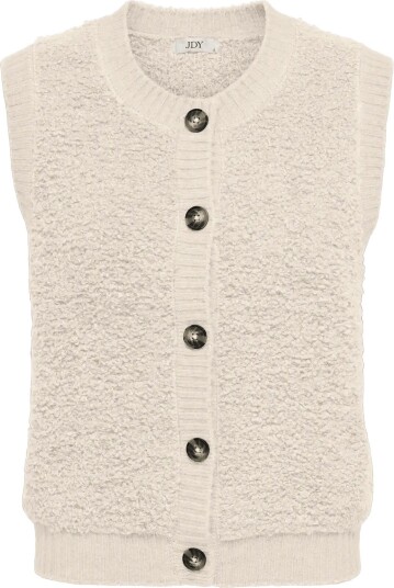 JDY Jdyeira Life S/L On Button Vest Knt Noos BIRCH XXL JDY Jdyeira Life S/L On Button Vest Knt Noos BIRCH XXL