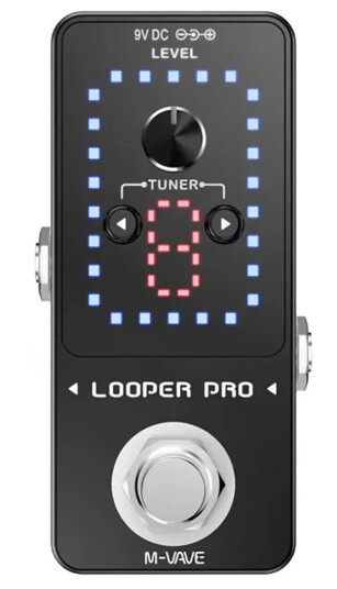 M-vave Looper Pro effektpedal for gitar M-vave Looper Pro effektpedal for gitar