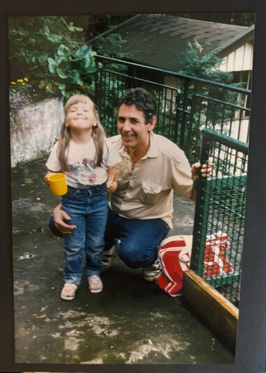 Morfar Vincenzo og meg