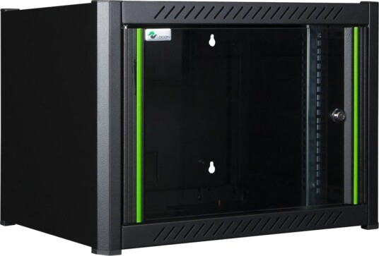Lanview By Logon Rack Skap 60 X 56 Veggmonterbar Svart Ral 9005 6U 19" Lanview By Logon Rack Skap 60 X 56 Veggmonterbar Svart Ral 9005 6U 19"