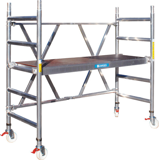Zarges Sammenleggbart Stillas 0,75x1,8x1,5 m