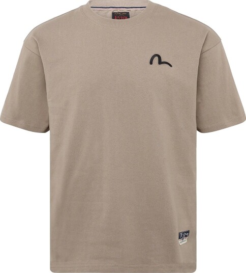 Evisu Ht Seagull Emb. Ss Tee TAUPE L