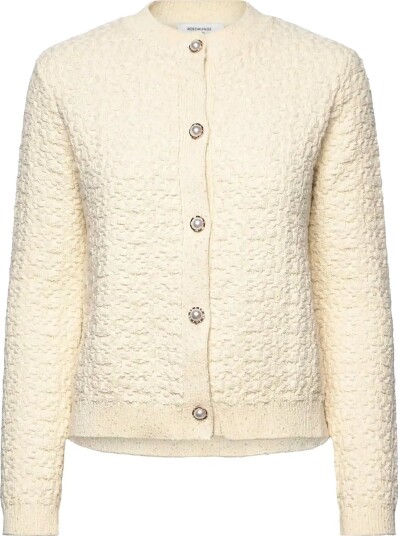 Rosemunde Rwnice Ls Knit Jacket Cream M