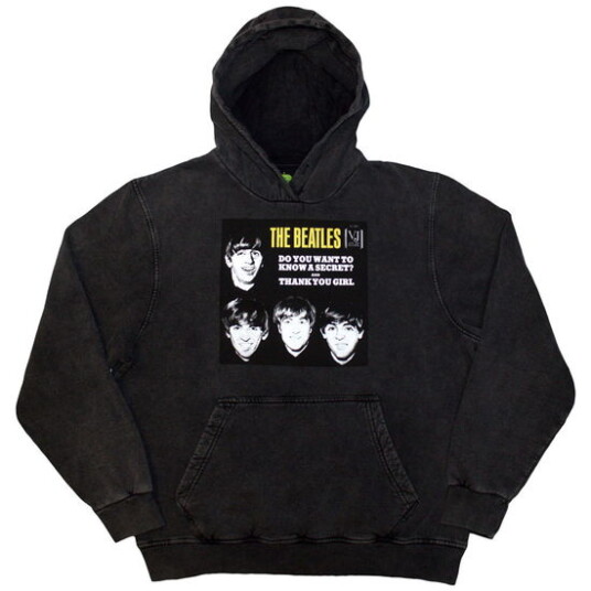 The Beatles The Beatles Unisex Stone Wash Pullover Hoo...