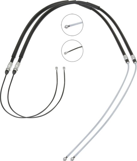 RIDEX 124C1194 Tautrekk håndbremse RIDEX 124C1194 Tautrekk håndbremse
