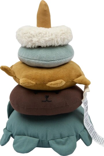 Fabelab Fabric Stack Tower Bear Multi/Patterned Fabelab Fabric Stack Tower Bear Multi/Patterned