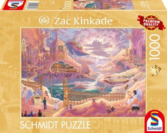 Schmidt Spiele Zac Kinkade Puslespill 1000 brikker Kingdom of Heaven
