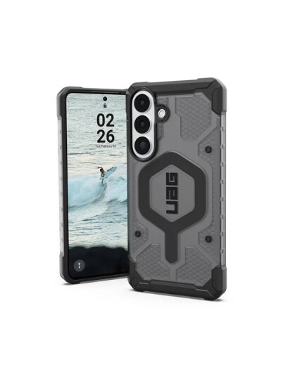 UAG Pathfinder Clear   Ash/Black   Samsung Galaxy S26+
