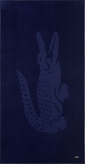 Lacoste Home Lsport Beach Towel - MARINE - 90X160 cm