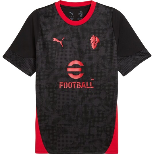 AC Milan Trenings T-skjorte Svart XL