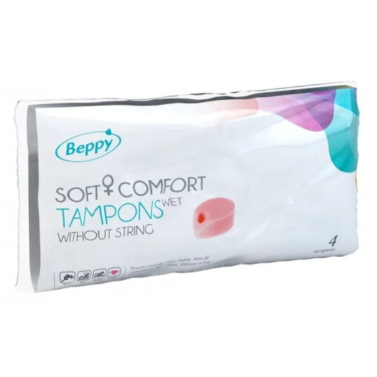 Beppy Soft Comfort Wet Tampons 4 stk