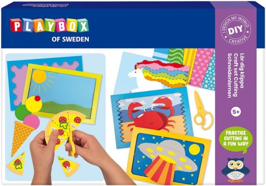 Playbox Hobbysett Lær Deg Å Klippe Playbox Hobbysett Lær Deg Å Klippe