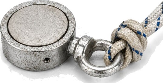 Kraftig fiskemagnet Ø 65 mM8-feste for magnetfiske Kraftig fiskemagnet Ø 65 mM8-feste for magnetfiske