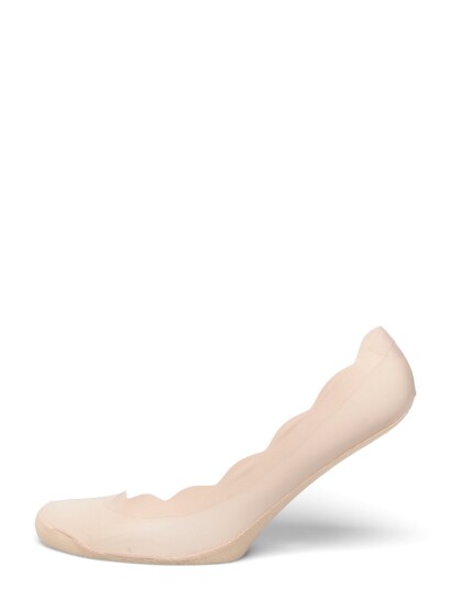 mp Denmark Carol Invisible Socks   Beige   40/42