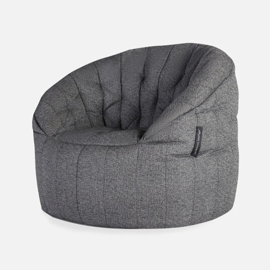 Butterfly Sofa Titanium Weave Grå