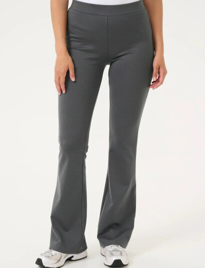 Kaffe Kajenny Flared Leggings - Black - XXL Kaffe Kajenny Flared Leggings - Black - XXL