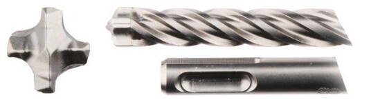Makita B-58126 8mm SDS-Plus Bor for Betong og Stein - 265mm Lengde Makita B-58126 8mm SDS-Plus Bor for Betong og Stein - 265mm Lengde