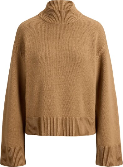 Lauren Ralph Lauren Wool-Blend Mockneck Sweater - LAUREN CAMEL - 3XL