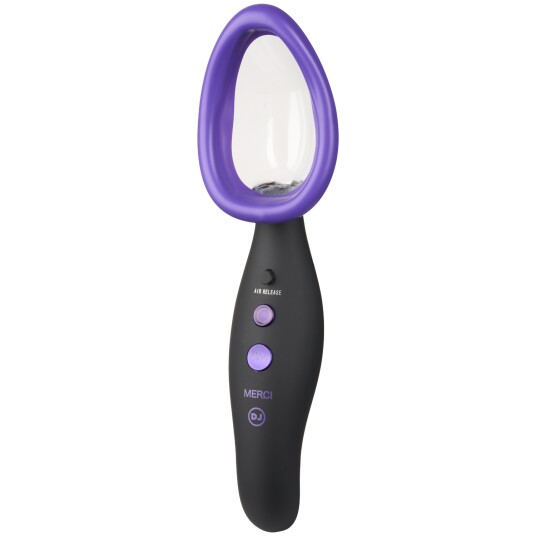 Doc Johnson Merci Pumped Vibrerende Vaginapumpe - Black