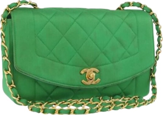 Chanel Vintage Dame Pre owned Grønn ONE SIZE,