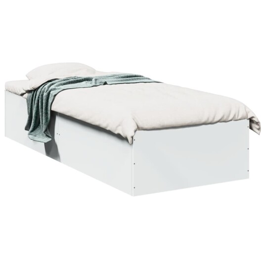  Sengeramme hvit 75x190 cm konstruert tre 8721102598470