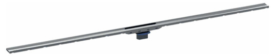 Geberit Cleanline80 Slukrenne 300-1300mm Børstet Svart Krom