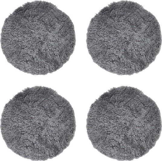 Skinnwille Sittepute rund Curly 4 pakning Grå Skinnwille Sittepute rund Curly 4 pakning Grå
