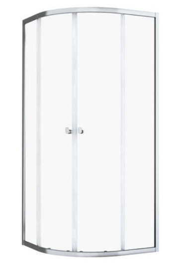 Sealskin Hooked Kvadrant m/2 Skyvedører 90x90 - Krom Sealskin Hooked Kvadrant m/2 Skyvedører 90x90 - Krom