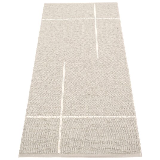 Pappelina Gulvteppe Fred 70 x 270 cm. linen/vanilla Pappelina Gulvteppe Fred 70 x 270 cm. linen/vanilla