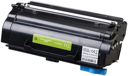 TB Toner Sort Høykapasitet (15.000 sider) erstatter Lexmark 55B2H0E TB Premium toner