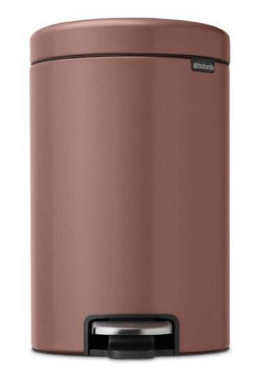 Brabantia New Icon pedalbøtte 12 liter Satin Taupe