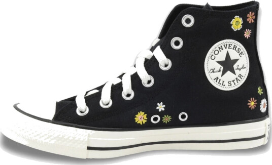 Converse Dame Sko Svart 37 EU,