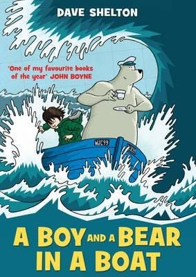 A Boy And A Bear In A Boat Av Dave Shelton