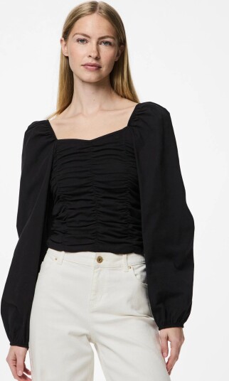 Pieces Pcmalysia Ls Top Jrs Noos Bc Black XXL Pieces Pcmalysia Ls Top Jrs Noos Bc Black XXL