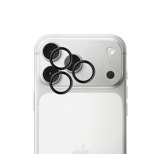 3mk Hardy Pro Kameralinsebeskytter for iPhone 17 Pro/17 Pro Max Svart
