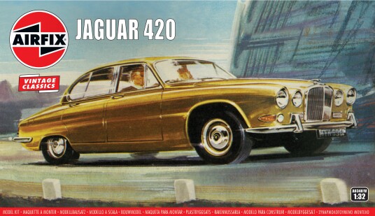 Airfix Jaguar 420 Modellbil 1:32 Airfix Jaguar 420 Modellbil 1:32