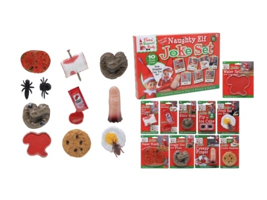 Elves Behavin" Badley Naughty Elf Box Of 10 Jokes