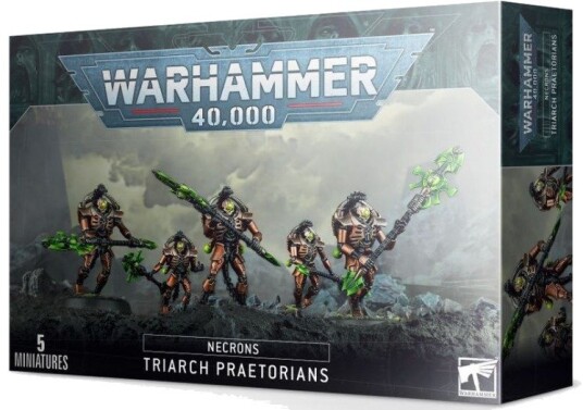Games Warhammer 40K Necrons Triarch Praetorians