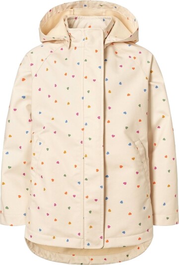 Molo Softshell Jakke m. Fleece Hillary Confetti Rainbow Molo 8 år (128) Softshell Hvit