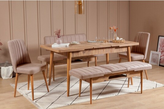 Valsot Sittebenk 110 cm   tre/natur/Grå