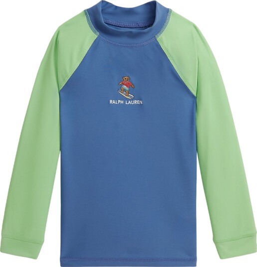 Polo Ralph Lauren Badetop Bai Blue/Lime Polo Ralph Lauren 4 år 104 Badetøy Blå Grønn